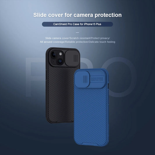 NILLKIN CamShield Cover Case for iPhone 15 Pro Max
