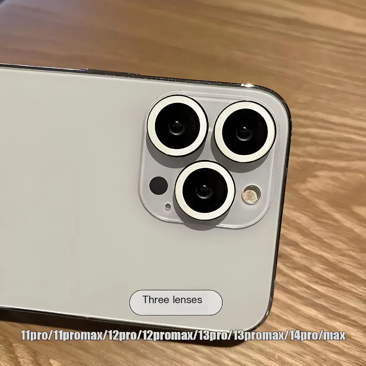 Luminous Ceramic Camera Protector For iPhone 15 Pro Max