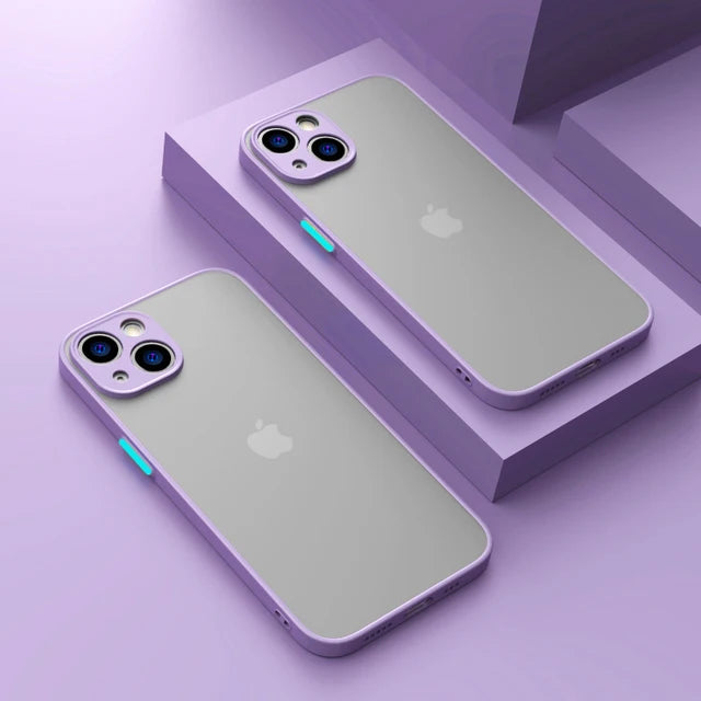 Matte Shockproof Silicone Case for iPhone 14 Pro Max