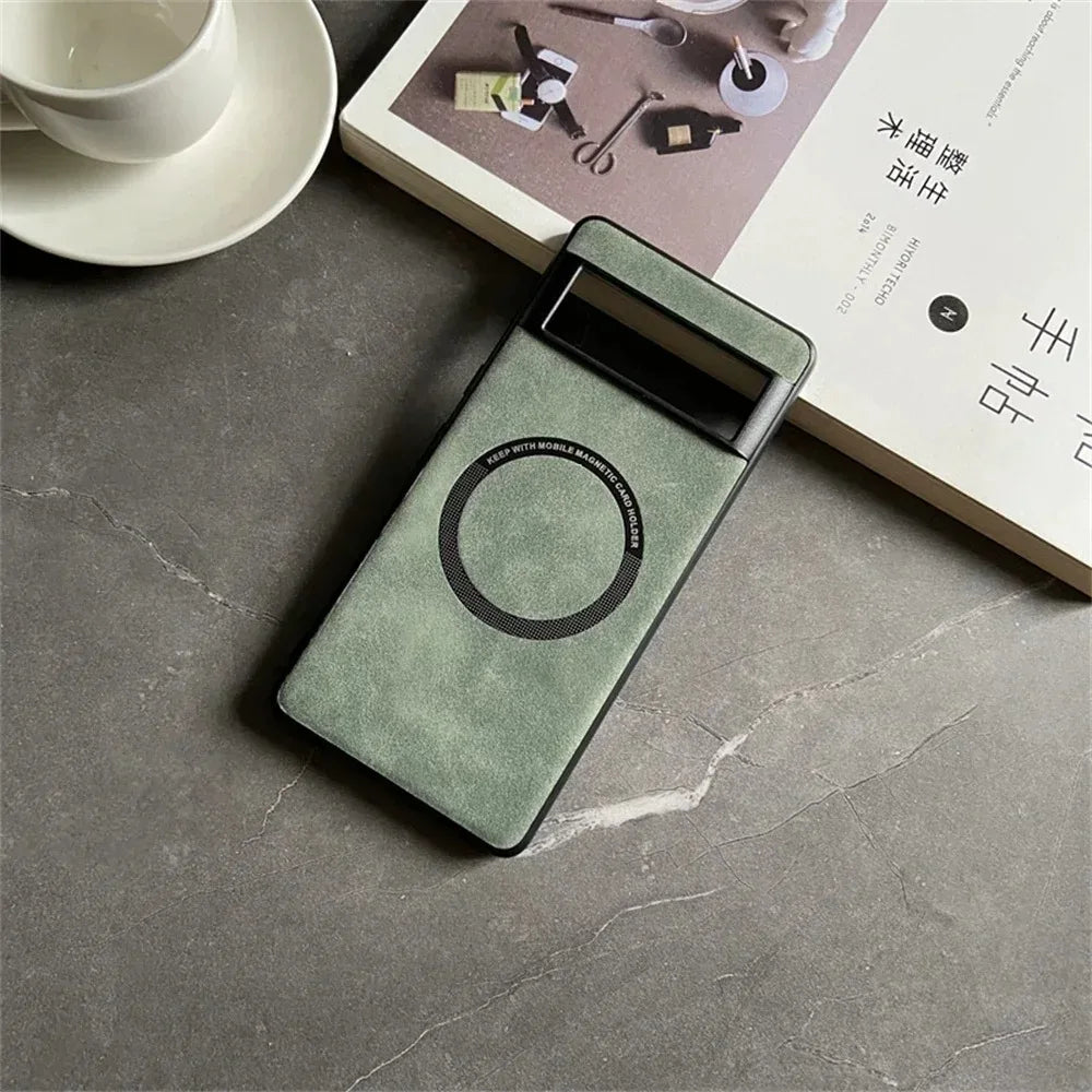 MagSafe Soft Leather Case for Google Pixel 9 Pro