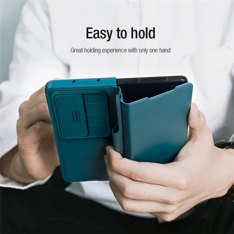 NILLKIN CamShield Flip Leather Case For Samsung Galaxy Z Fold 5