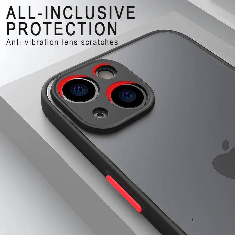 Matte Shockproof Silicone Case for iPhone 14 Pro Max