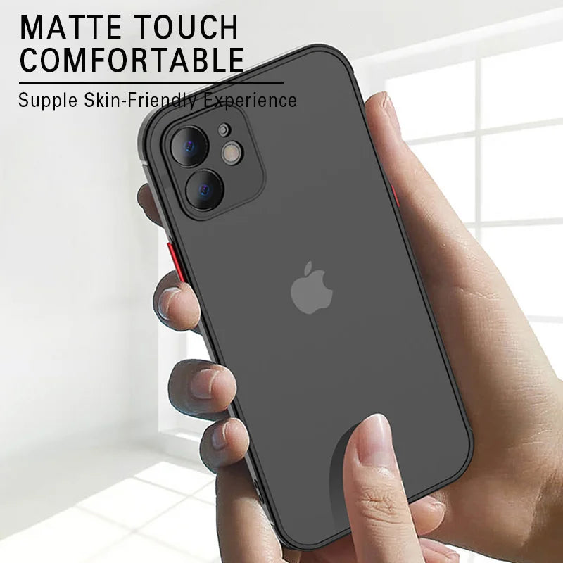 Matte Shockproof Silicone Case for iPhone 14 Pro Max
