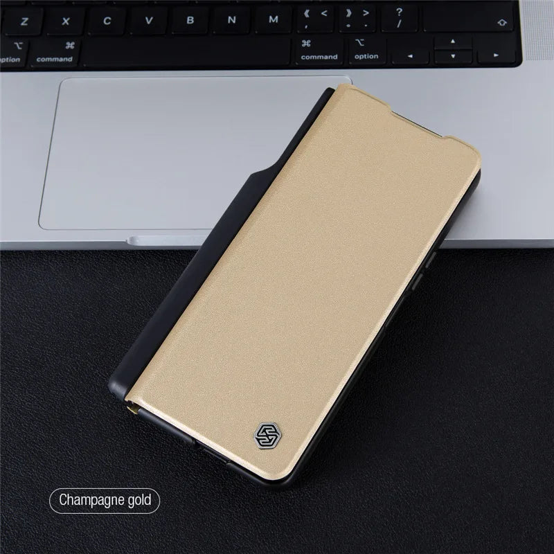 NILLKIN CamShield Flip Leather Case For Samsung Galaxy Z Fold 5