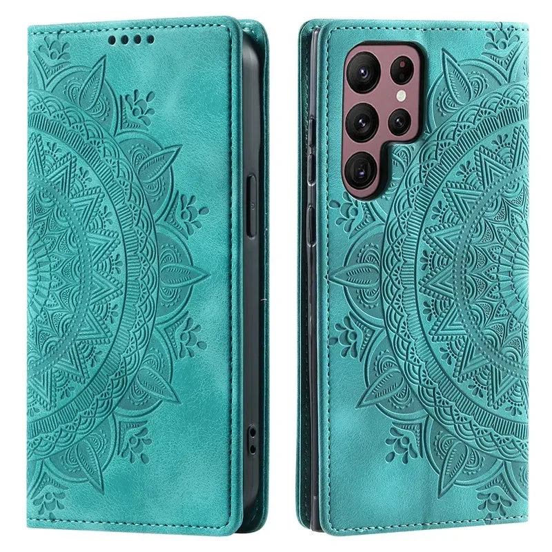 Magnetic Flip Leather Wallet Case For Samsung Galaxy S20 FE