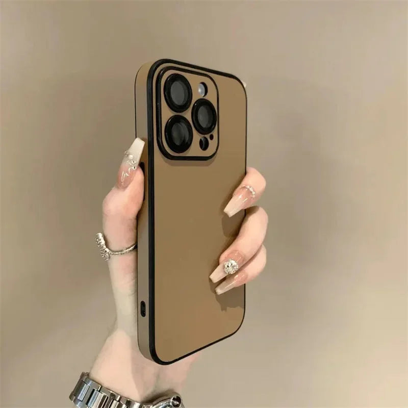 Colorful PU Leather Matte Phone Case for iPhone 14 Pro Max