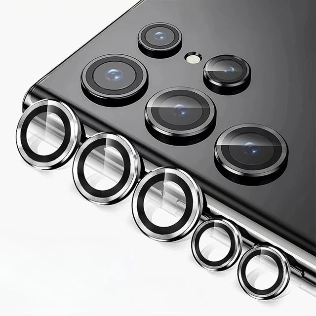 Metal Camera Glass For Samsung Galaxy S23 Ultra