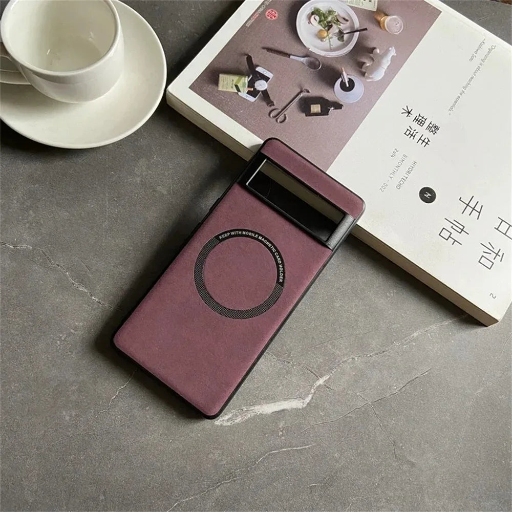 MagSafe Soft Leather Case for Google Pixel 9 Pro