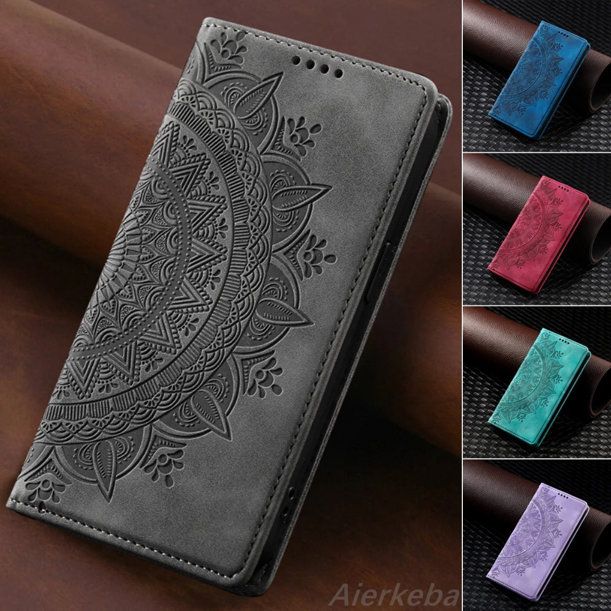 Magnetic Flip Leather Wallet Case For Samsung Galaxy S21 FE