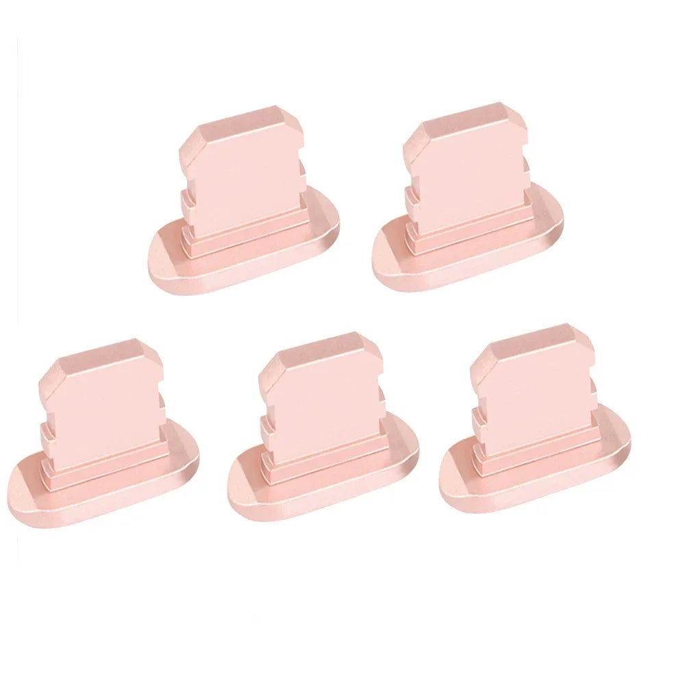 Metal Lightning Dust Plug for iPhone (5 Pack)