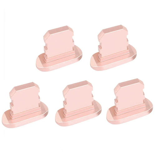 Metal Lightning Dust Plug for iPhone (5 Pack)