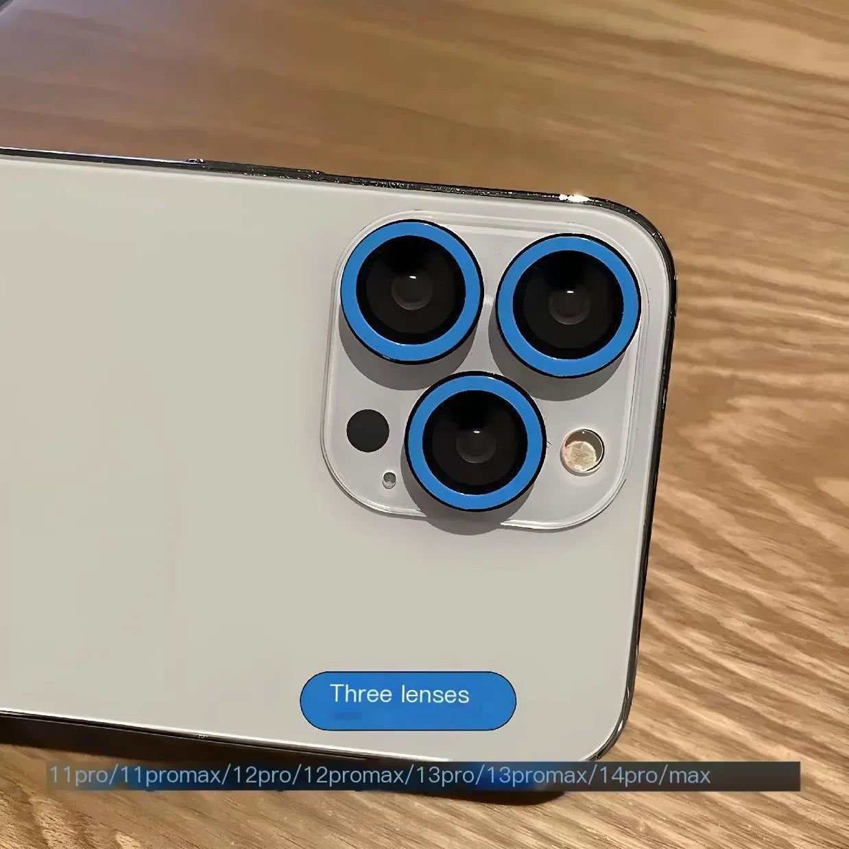 Luminous Ceramic Camera Protector For iPhone 15 Plus