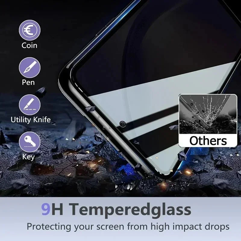 Anti-Spy Tempered Glass Screen Protector For Samsung Galaxy A52 (4 Pack)