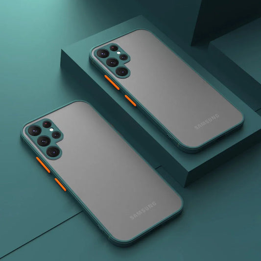 Matte Armor Shockproof Case For Galaxy A51