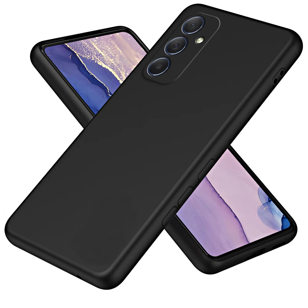 Solid Silicone Phone Case For Samsung Galaxy A54