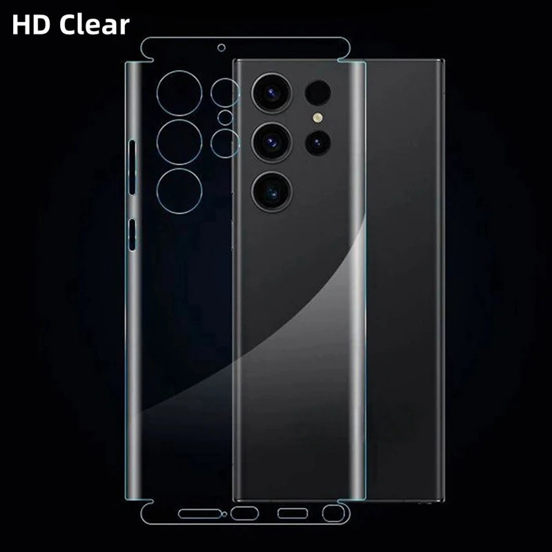 Clear Back Hydrogel Film for Samsung Galaxy S24 Ultra
