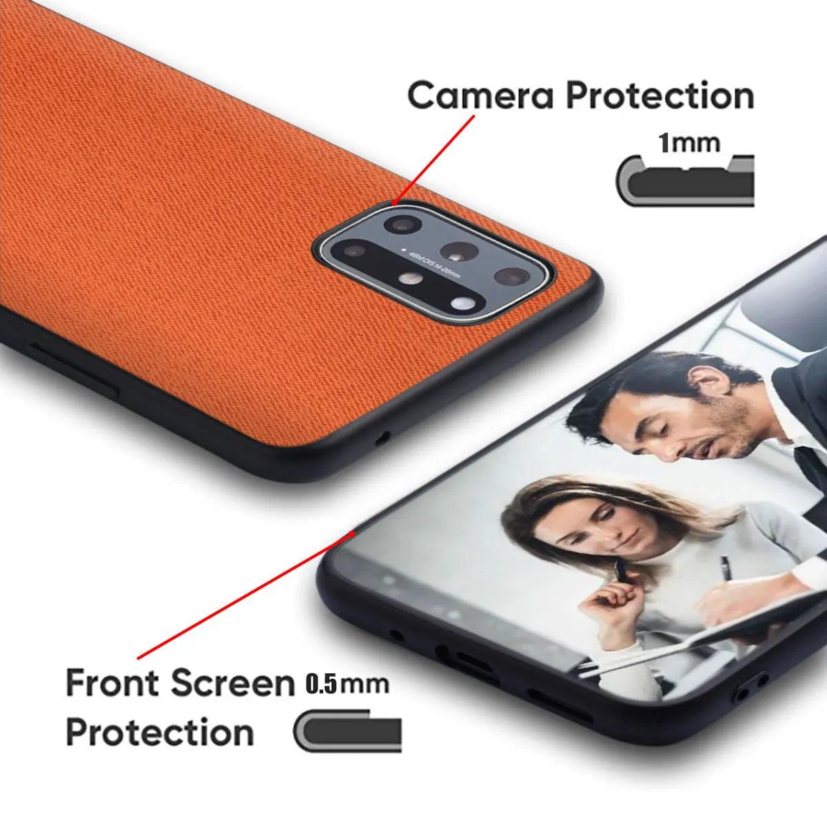 Textile Leather Case for Google Pixel 7