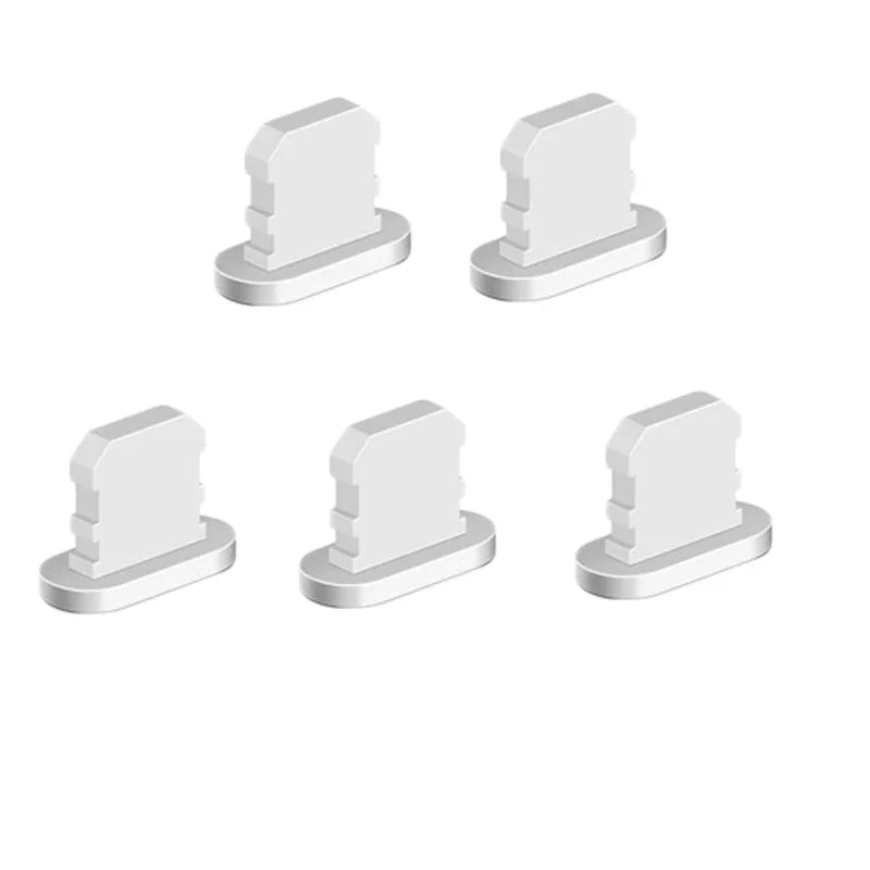 Metal Lightning Dust Plug for iPhone (5 Pack)