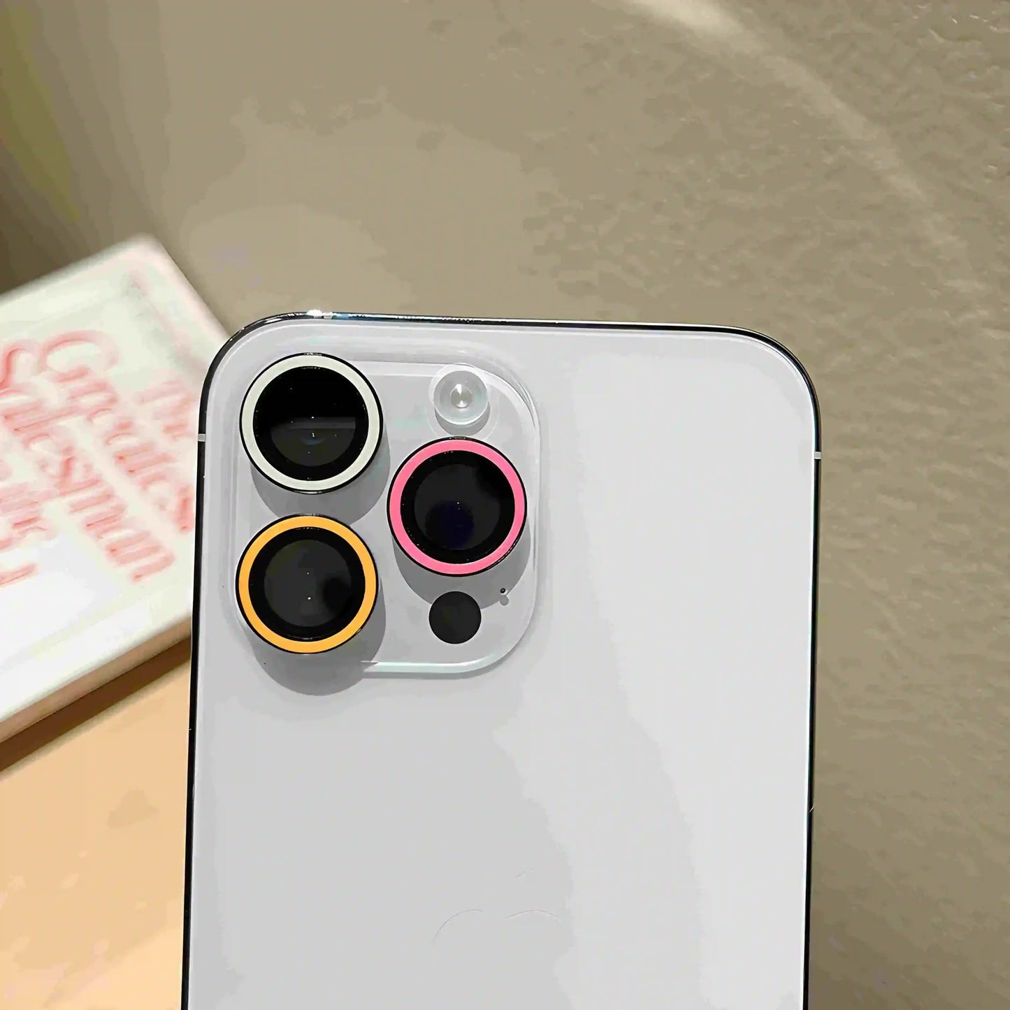 Luminous Ceramic Camera Protector For iPhone 15 Plus