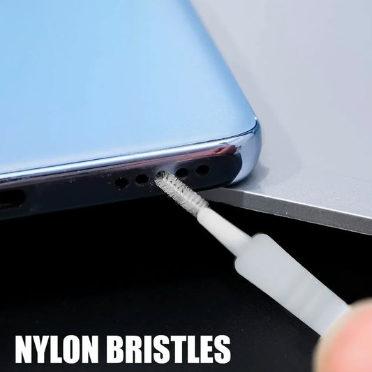 Charging Port Dust Plug With Cleaning Brush For Lightning Port