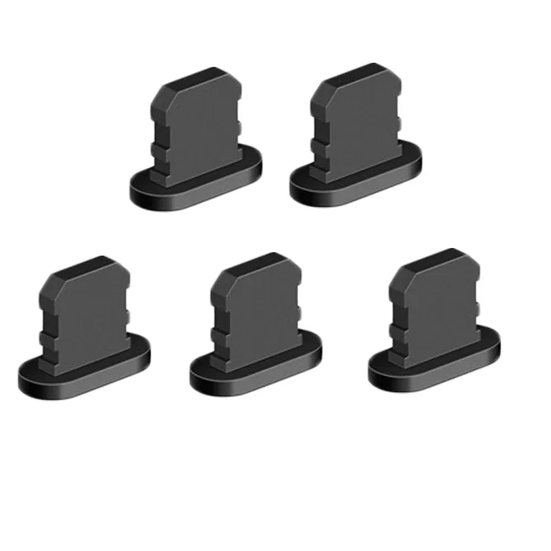 Metal Lightning Dust Plug for iPhone (5 Pack)