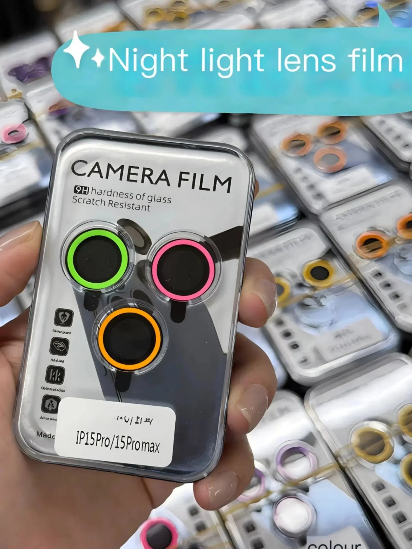 Luminous Ceramic Camera Protector For iPhone 15 Plus