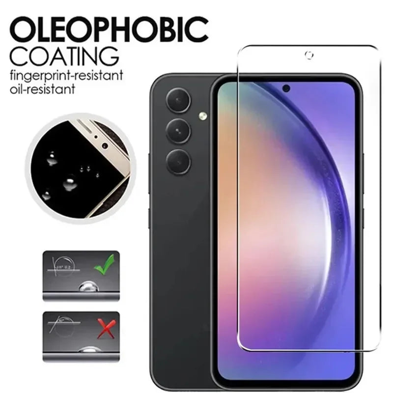 Tempered Glass Screen Protector For Samsung Galaxy A15 (5 Pack)