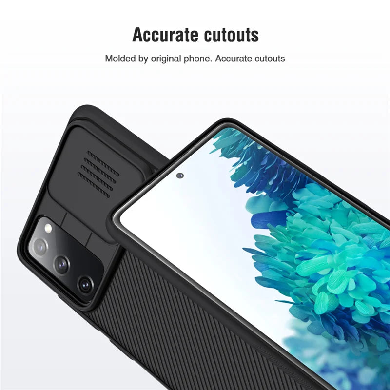 NILLKIN CamShield Slide Camera Protection Case for Samsung Galaxy S20 FE