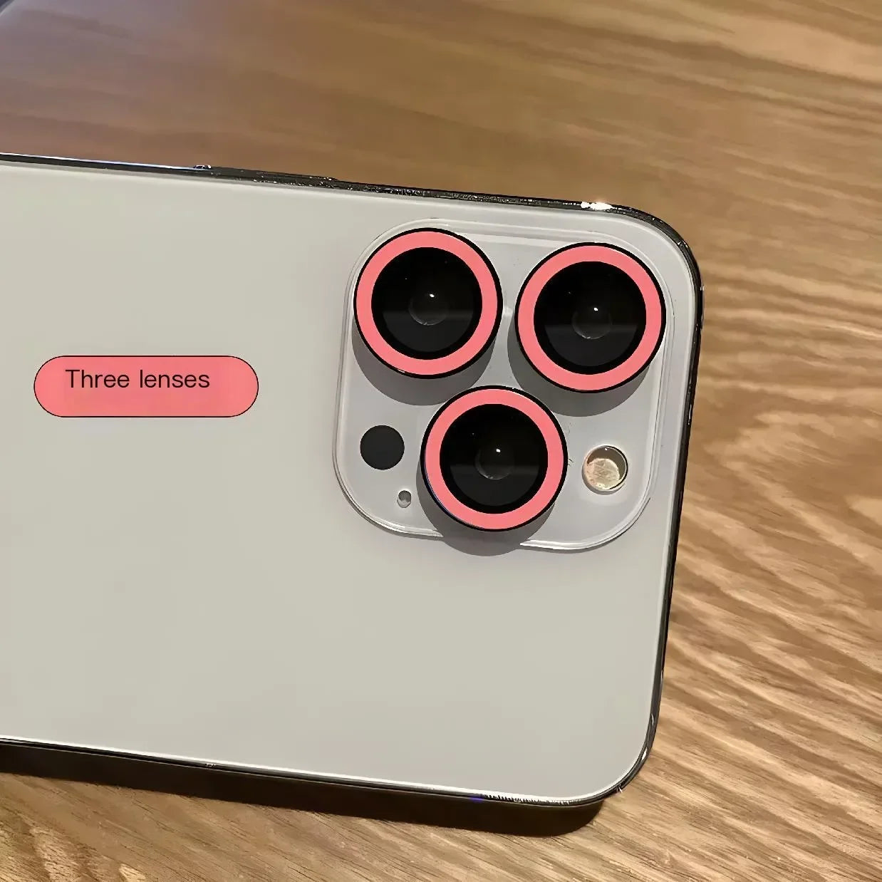 Luminous Ceramic Camera Protector For iPhone 15 Plus