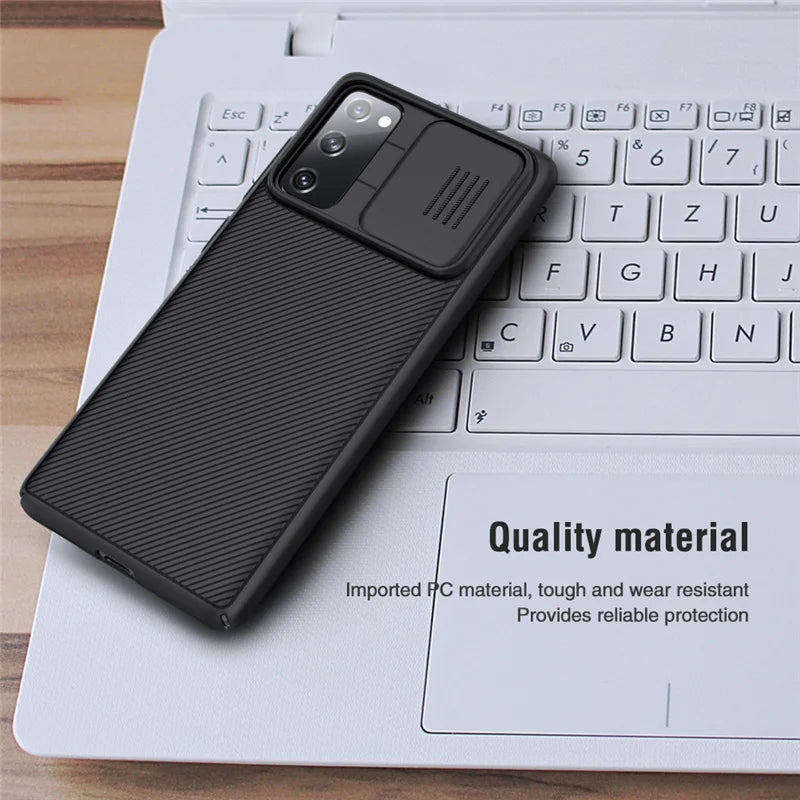 NILLKIN CamShield Slide Camera Protection Case for Samsung Galaxy S20 FE