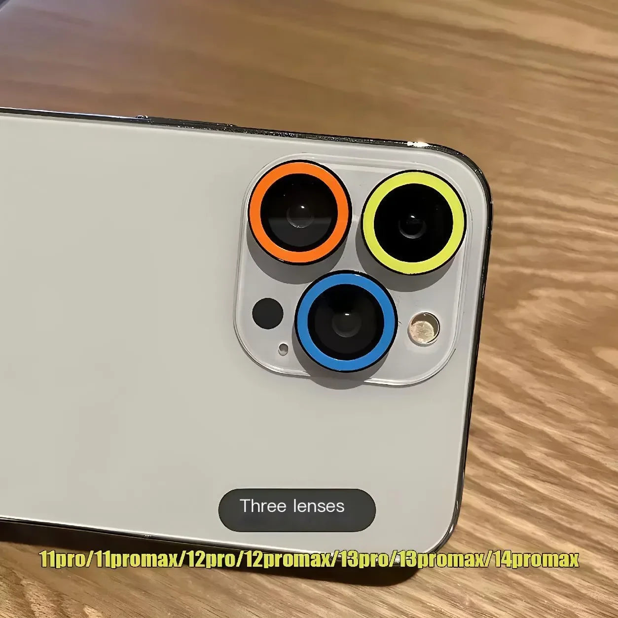 Luminous Ceramic Camera Protector For iPhone 15 Plus