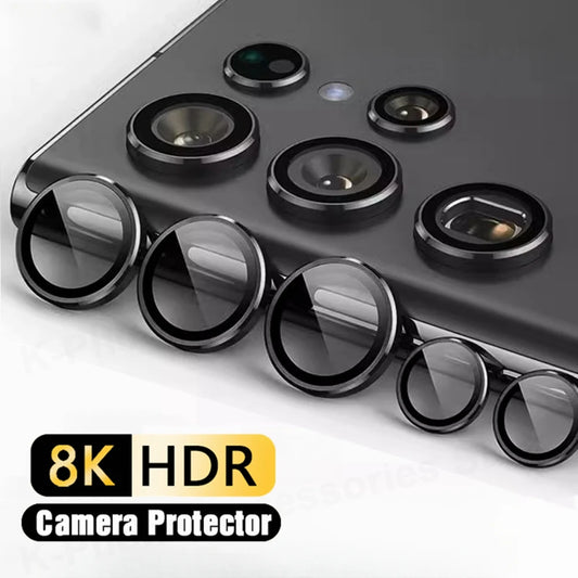 Metal Camera Glass For Samsung Galaxy S22 Ultra
