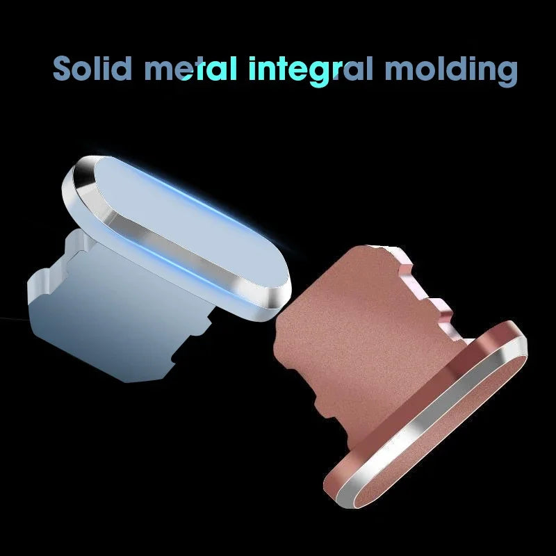Metal Lightning Dust Plug for iPhone Lightning Port