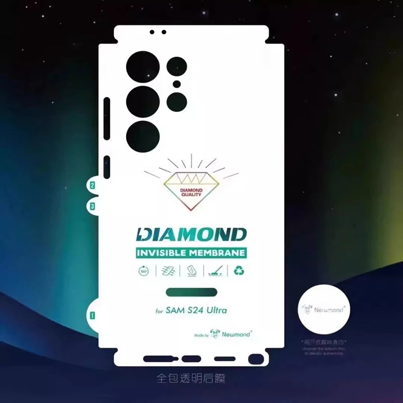 Clear Back Hydrogel Film for Samsung Galaxy S24 Ultra