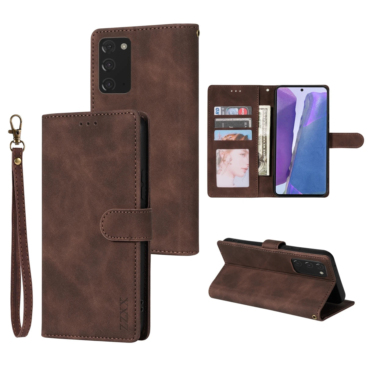 Magnetic Flip Leather Wallet Case for Samsung Galaxy A36