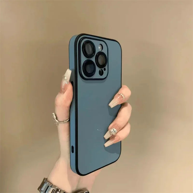 Colorful PU Leather Matte Phone Case for iPhone 14 Pro Max