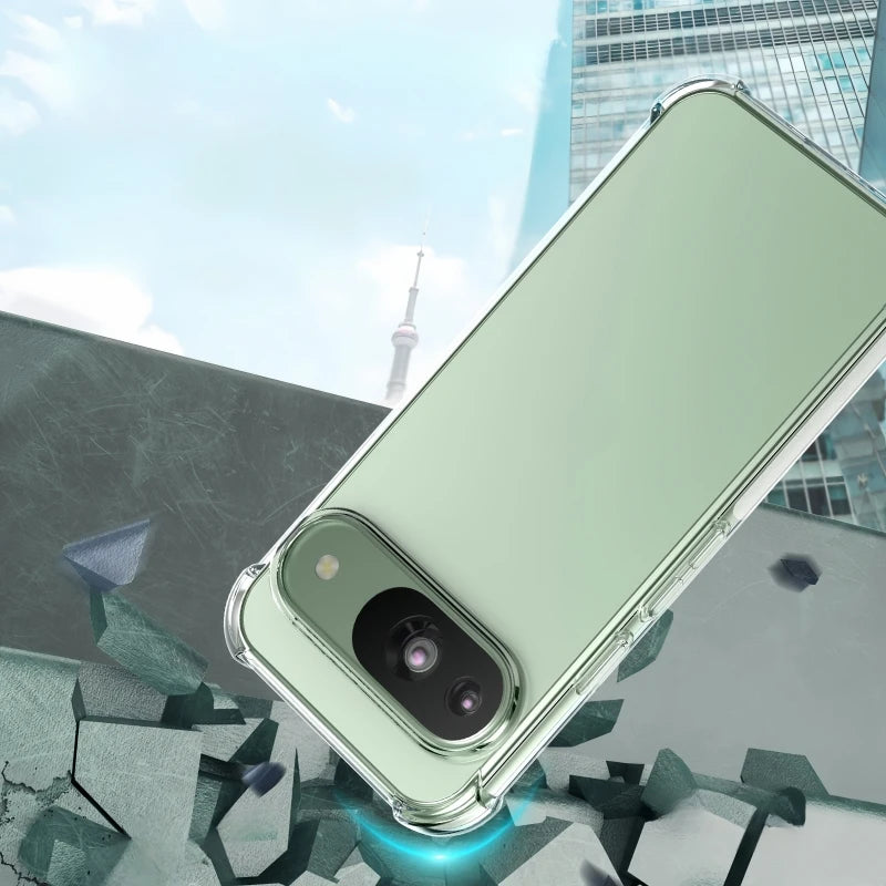 Soft Silicone Clear Case for Google Pixel 6
