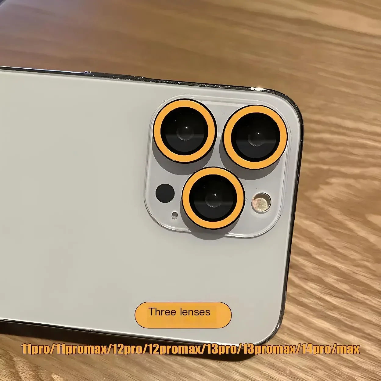 Luminous Ceramic Camera Protector For iPhone 15 Plus