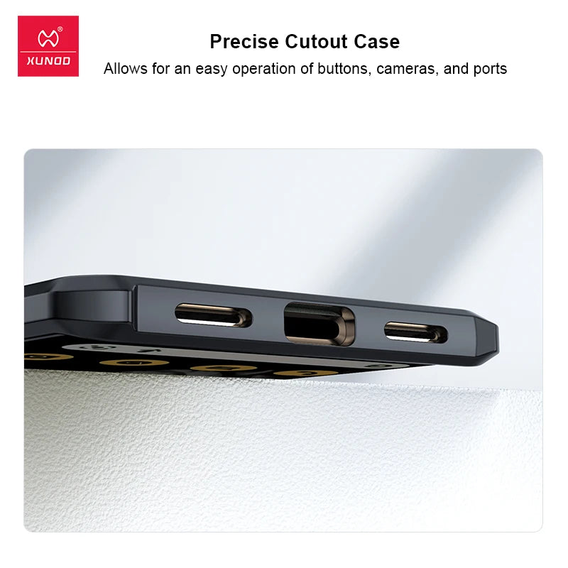 Black Transparent Shockproof Case for Google Pixel 7