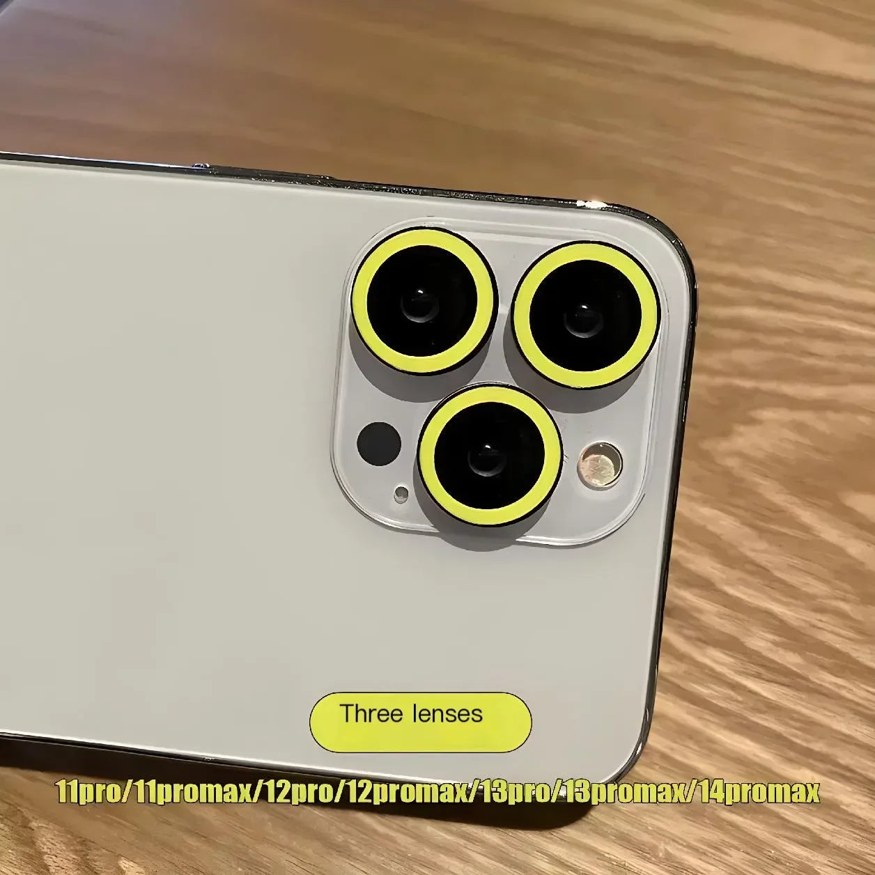 Luminous Ceramic Camera Protector For iPhone 15 Plus