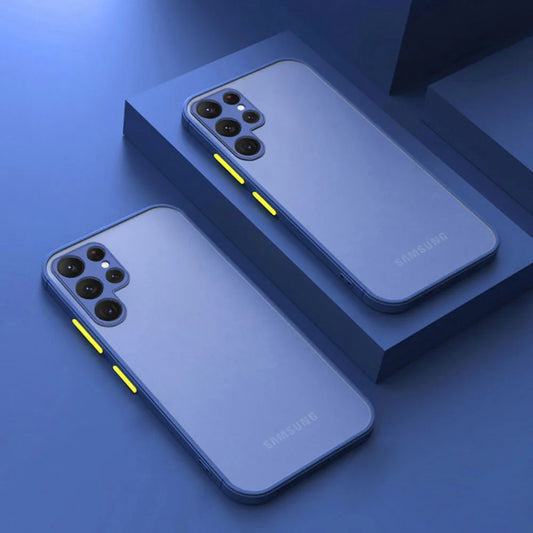 Matte Armor Shockproof Case For Galaxy A73