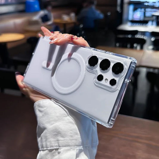 Clear MagSafe Magnetic Case for Samsung Galaxy S24 FE