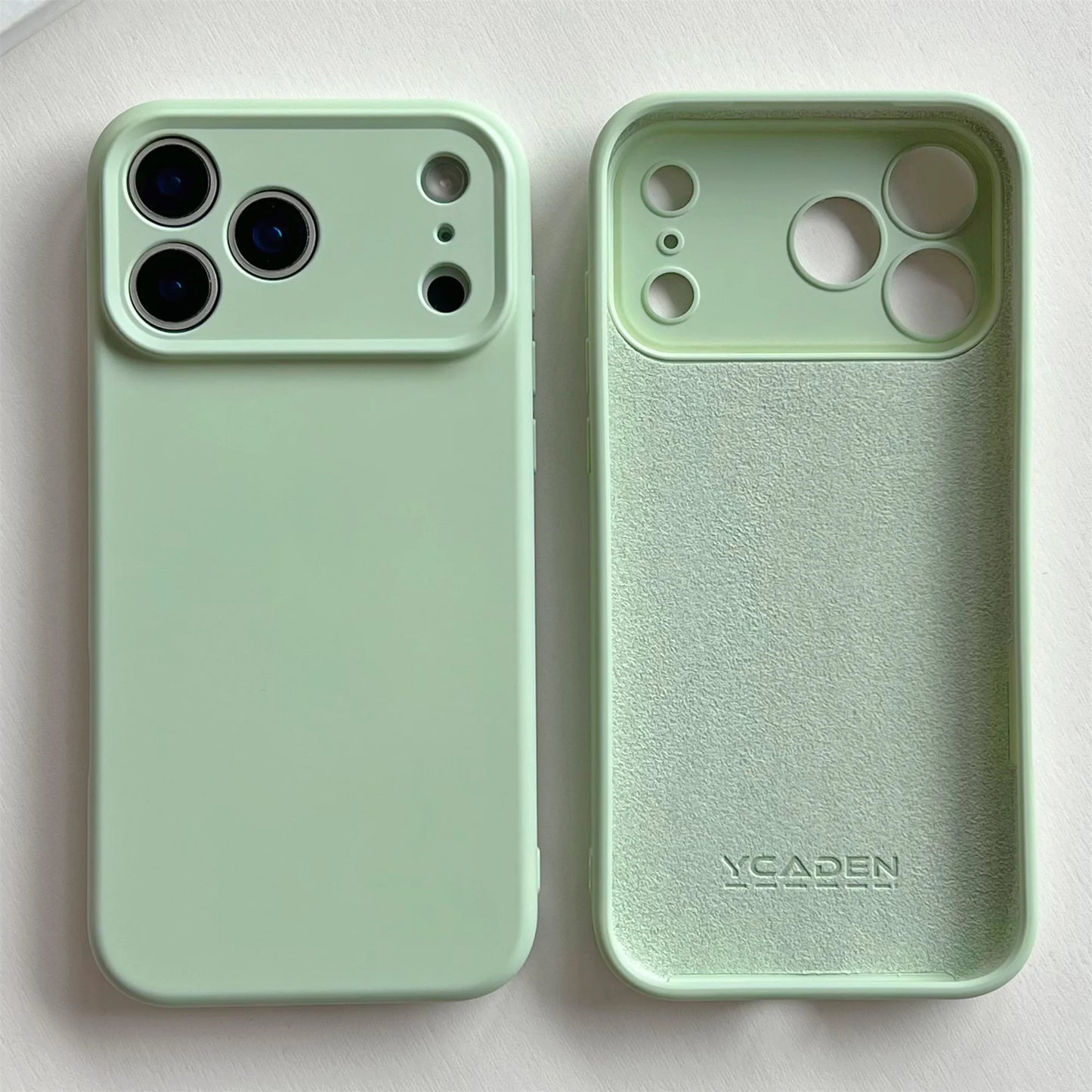 Shockproof Bumper Liquid Silicone Case for iPhone 16 Pro