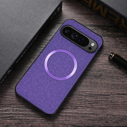 Fabric Cloth MagSafe Case for Google Pixel 9A