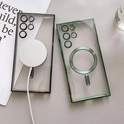 Transparent MagSafe Case For Samsung Galaxy S22
