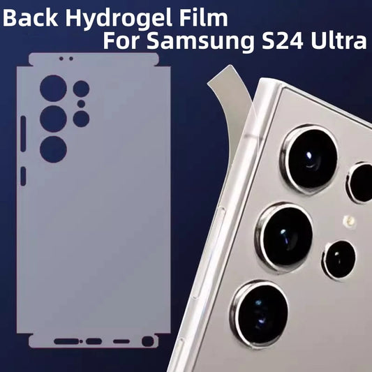 Clear Back Hydrogel Film for Samsung Galaxy S24