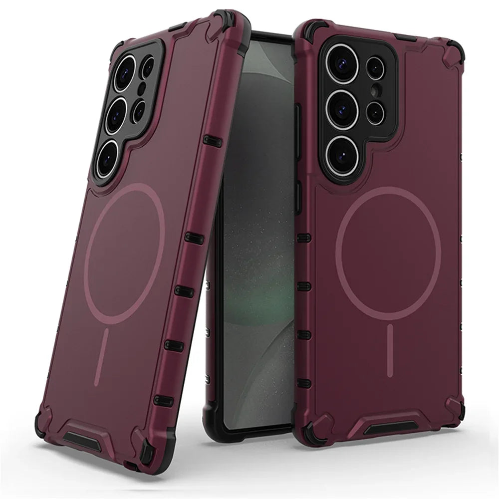Anti‑Slip Bumper Armor Magnetic Case for Samsung Galaxy A13