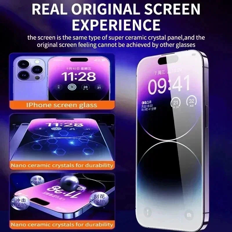 Oleophobic Tempered Glass Screen Protector For iPhone 11 Pro (3 Pack)
