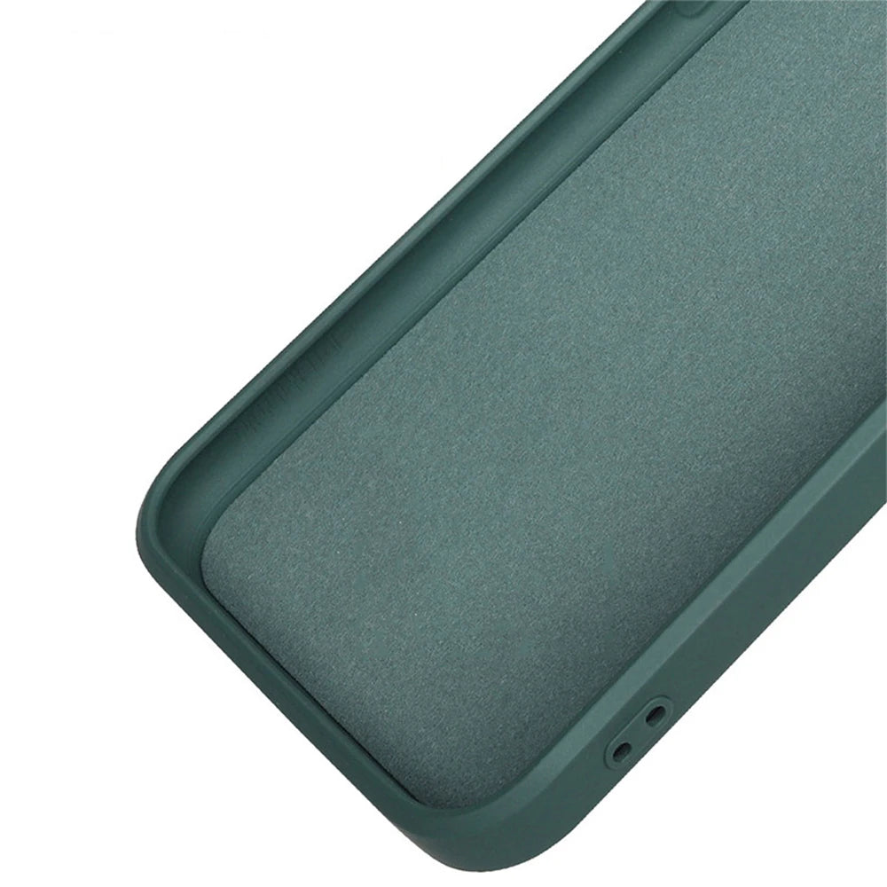 Liquid Silicone Dual-Layer Case For Samsung Galaxy A32 5G