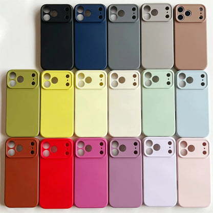 Shockproof Bumper Liquid Silicone Case for iPhone 17 Pro